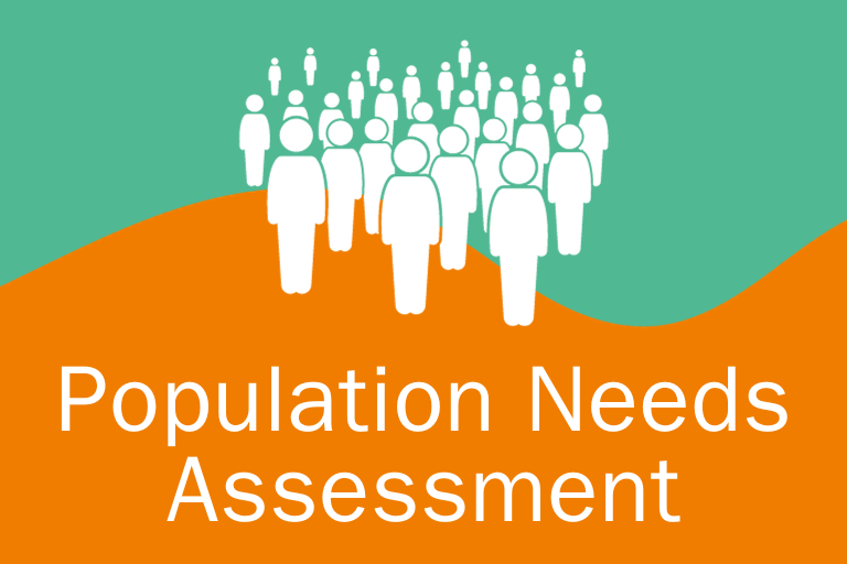 Population Needs Assessment graphic image